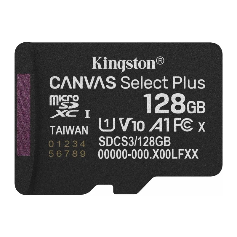 Карта памяти Kingston Canvas Select Plus microSDXC 128GB (SDCS3/128GBSP)