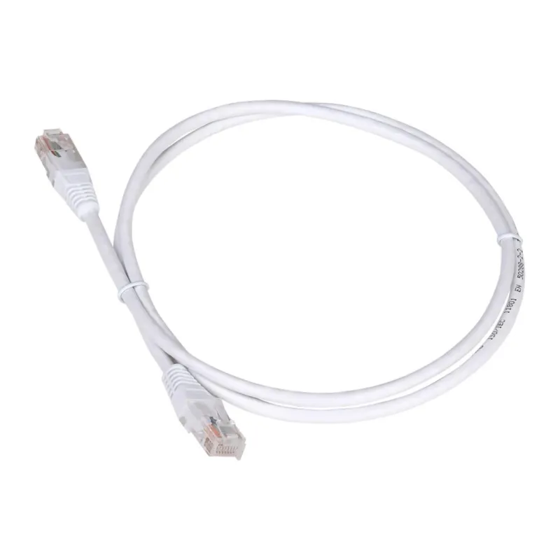 Патч-корд Patch cord TWT TWT-45-45-5.0-WH 5м UTP Cat 5e White