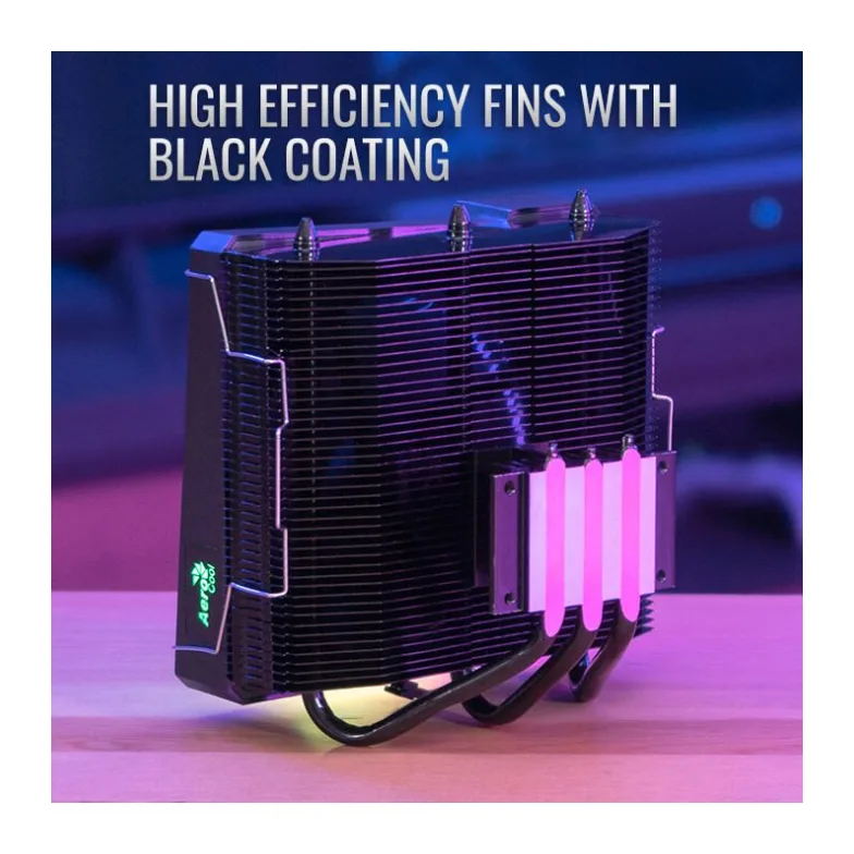 Кулер для процессора Aerocool Cylon 3H (ARGB PWM 4P)