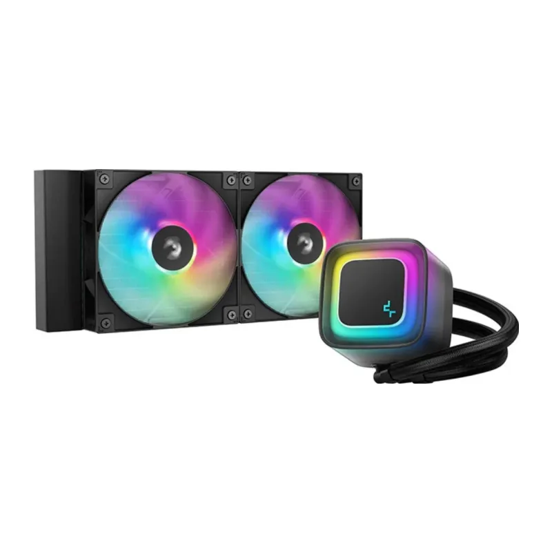 Система жидкостного охлаждения для процессора DeepCool LE240 V2 (R-LE240-BKAMMC-G-2)