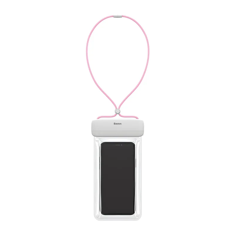 Чехол Baseus Let''s go Slip Cover Waterproof Bag White/Pink (ACFSD-D24)