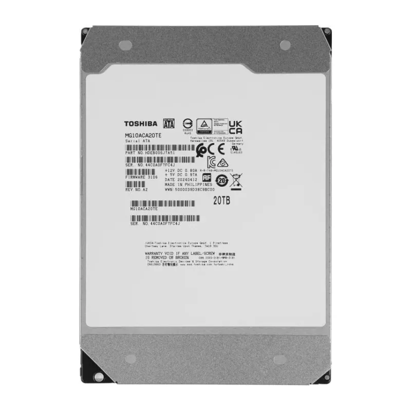 Жесткий диск Toshiba MG10 20TB Bulk (MD10ACA20TC)