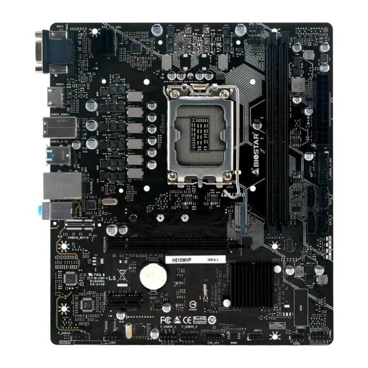 Материнская плата Biostar H610MHP DDR4 Ver. 6.1