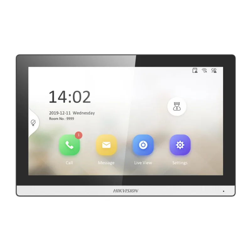 Видеодомофон Hikvision DS-KH6350-TE1 белый