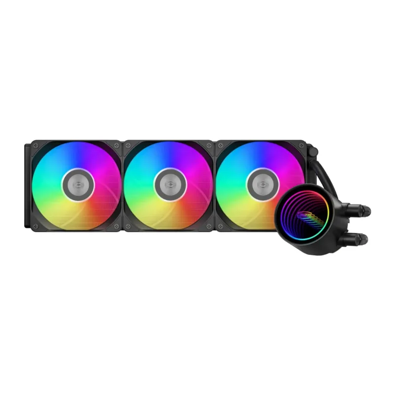Система жидкостного охлаждения для процессора PCCooler DA360 BK ARGB черный (DA360-BKAWXX-GL)