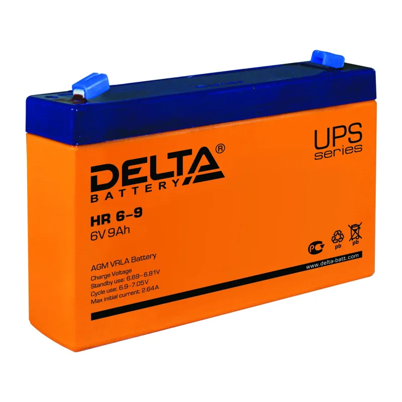 Аккумулятор для ИБП Delta HR 6-9