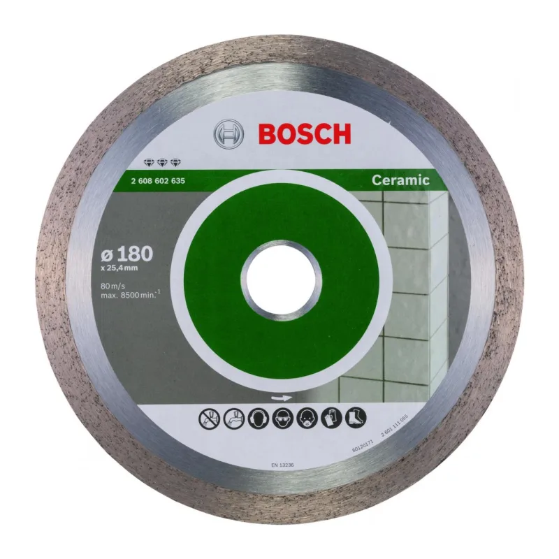 Алмазный диск Bosch 180-25.4 Best for Ceramic 2.608.602.635