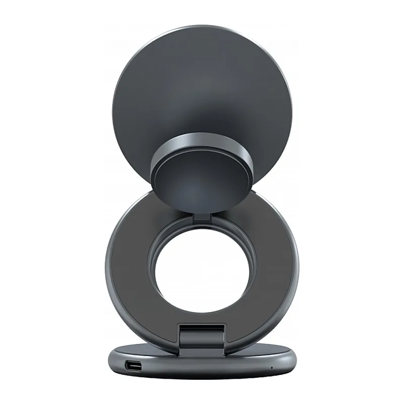 Беспроводное зарядное устройство Magssory Signature Disc Pro 3 в 1 для Apple Midnight (WCH073m)