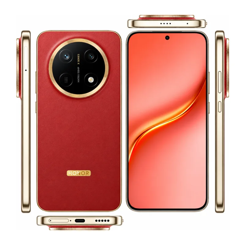 Смартфон Honor X9e Pro 5G 8GB/256GB BSN-NX1 Reddish Brown (5109CQMW)