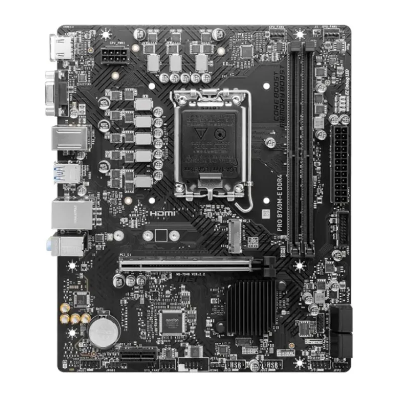 Материнская плата MSI Pro B760M-E DDR4