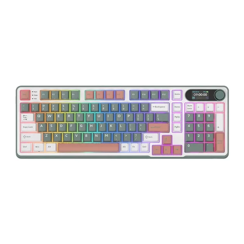 Клавиатура Royal Kludge RK-S98 Clay Green