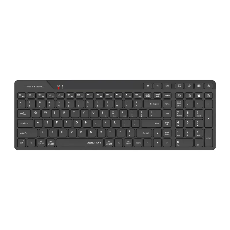 Клавиатура A4Tech Fstyler FBK27C AS черный