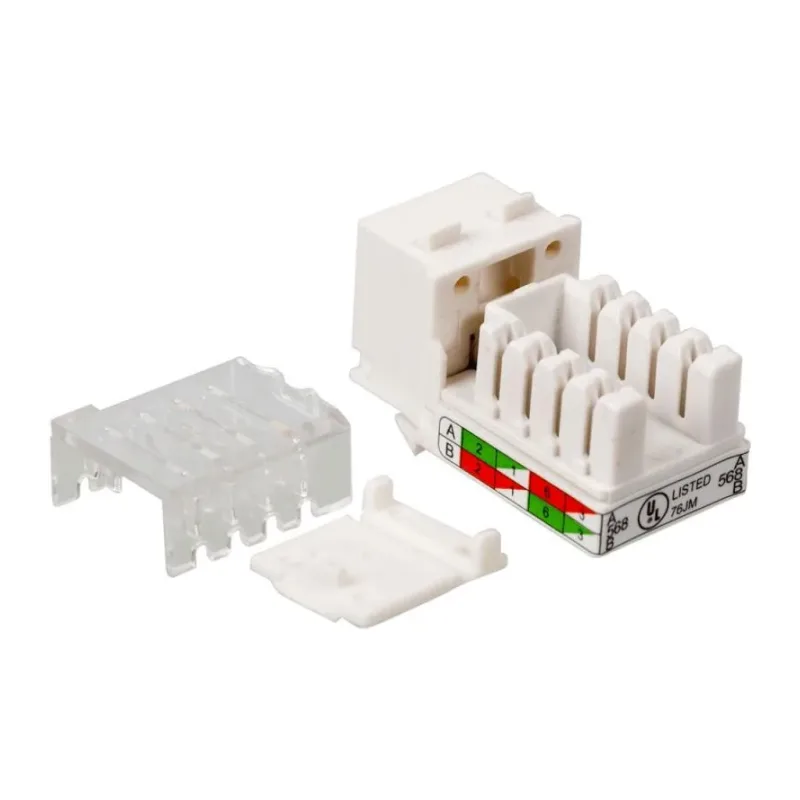 Модуль информационный Lanmaster LAN-OK45U5E/90N-WH