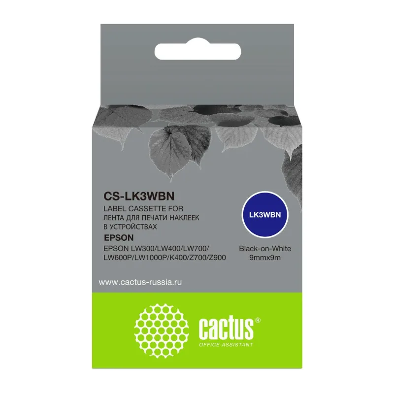 Картридж Cactus CS-LK3WBN черный
