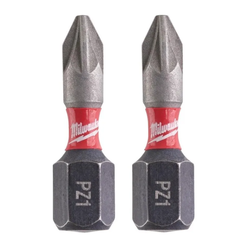 Бита Milwaukee Shockwave PZ1 25мм 2шт (4932430860)