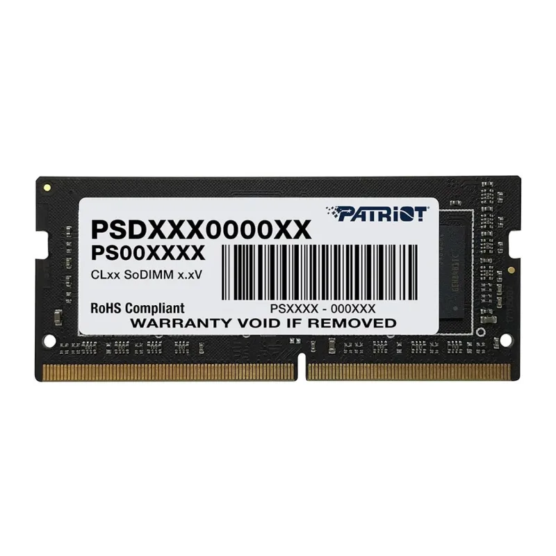 Оперативная память Patriot Signature Line 16GB DDR4 SODIMM PC4-25600 (PSD416G32002S)