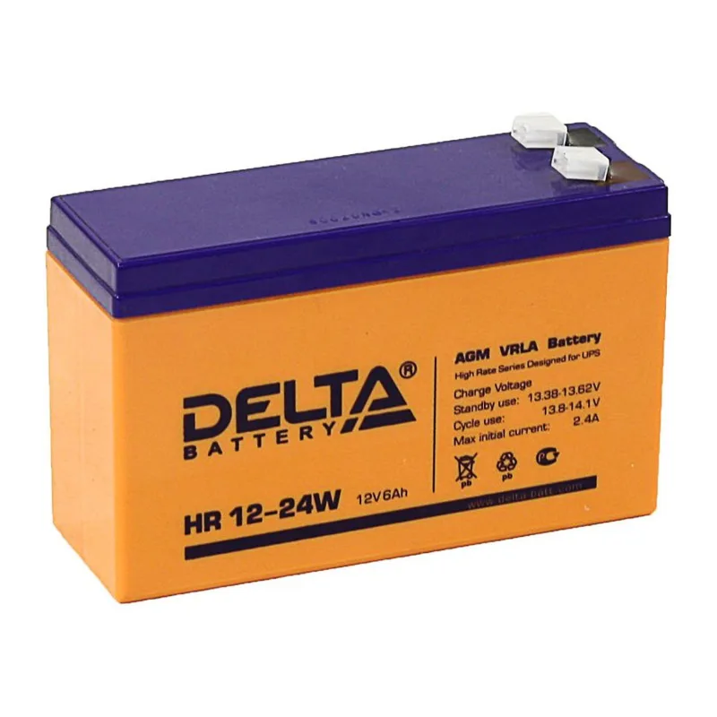 Аккумулятор для ИБП Delta HR 12-24W