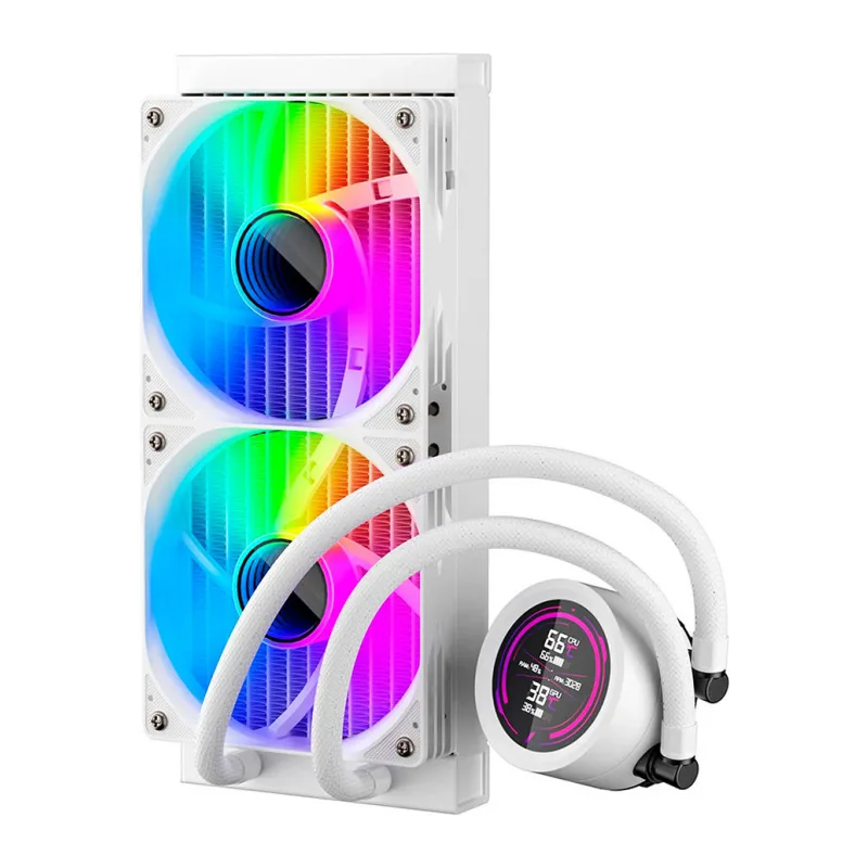 Система жидкостного охлаждения для процессора 1stPlayer TS1 240 White (TS1-240-WH)