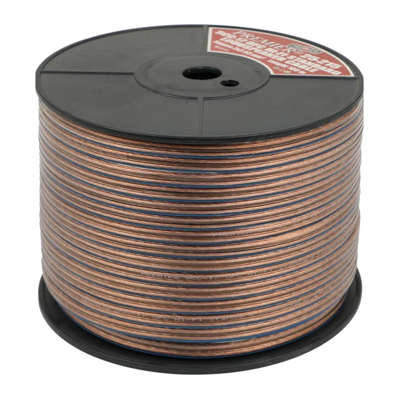 Кабель аудио Premier  SCC-17 BC 100м прозрачный (25-215 100)