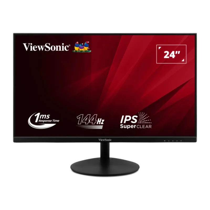 Монитор ViewSonic VA24E2-H черный