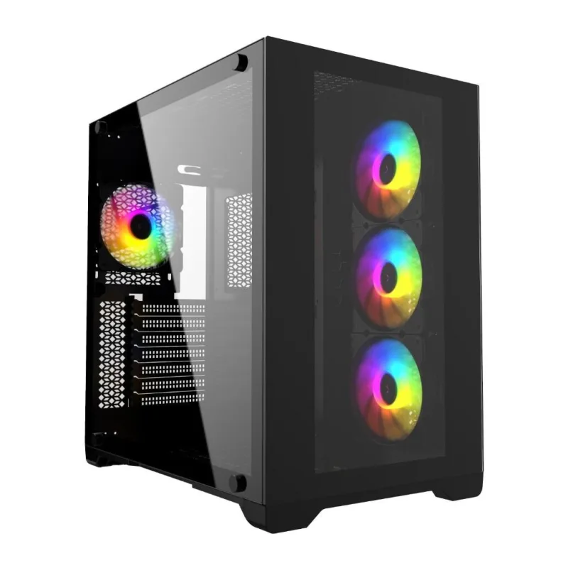 Корпус Powercase Vision Black (CVBA-L4)