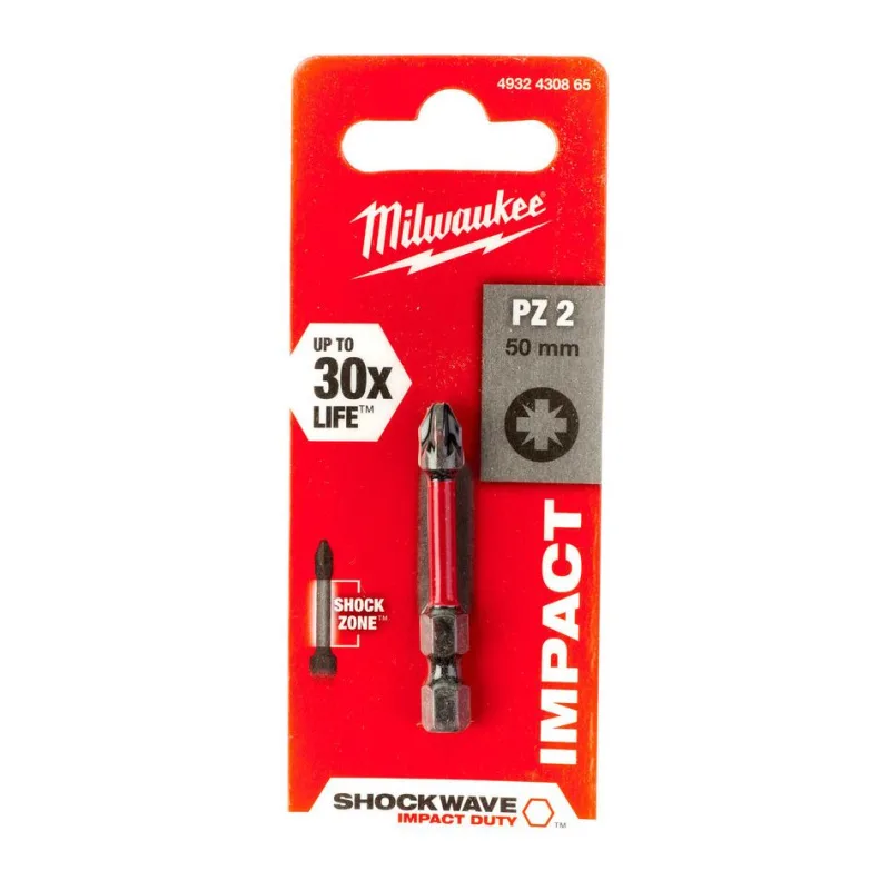 Бита Milwaukee Shockwave PZ2 50мм (4932430865)