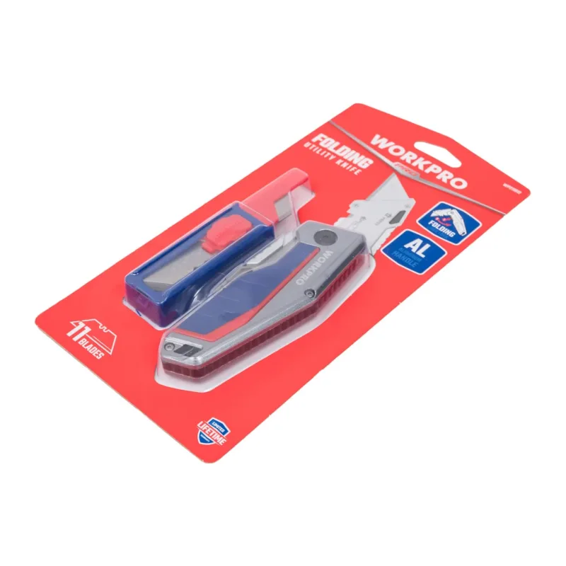 Нож строительный WorkPro WP211012
