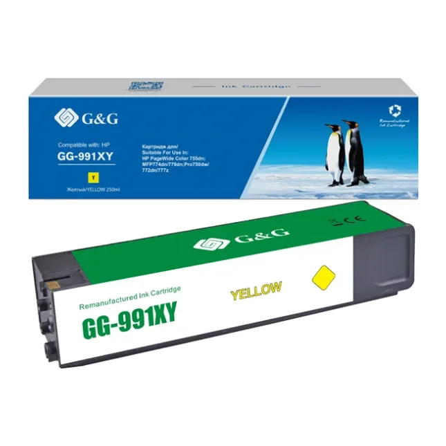 Картридж G&G GG-991XY желтый