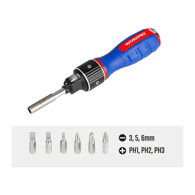Отвертка WorkPro WP221069