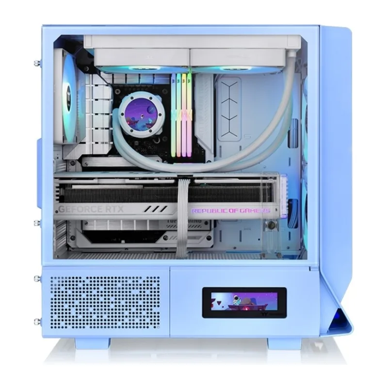 Корпус Thermaltake Ceres 330 TG ARGB Hydrangea Blue E-ATX без БП (CA-1Y2-00MFWN-00)