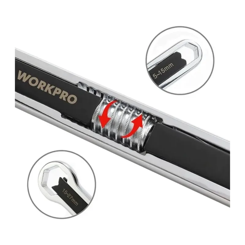 Ключ разводной WorkPro WP272016