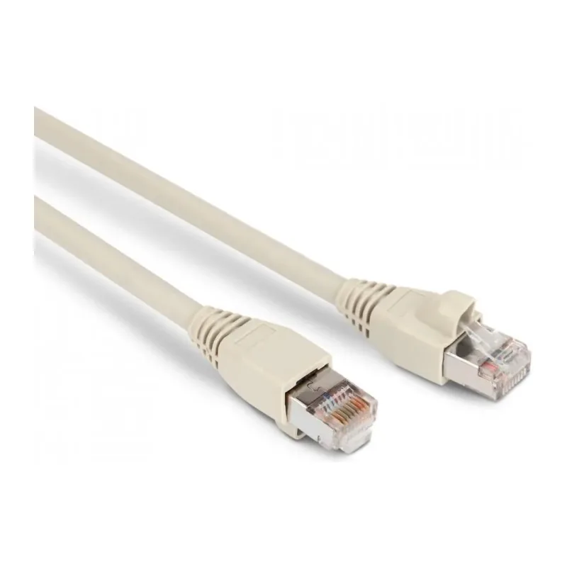 Кабельная сборка Hyperline PC-LPM-STP-RJ45-RJ45-C6a-2M-LSZH-GY серый