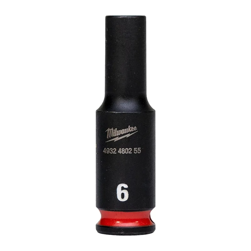 Головка ударная Milwaukee Shockwave 1/4" 6мм (4932480255)