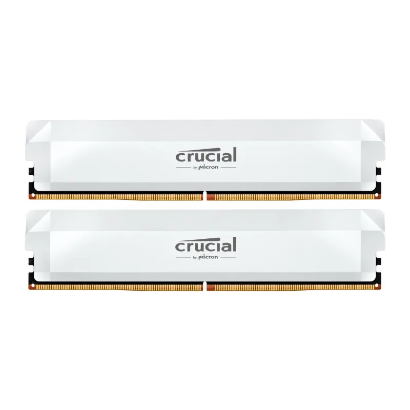 Оперативная память Crucial 2х16GB DDR5 PC5-48000 белый (CP2K16G60C36U5W)