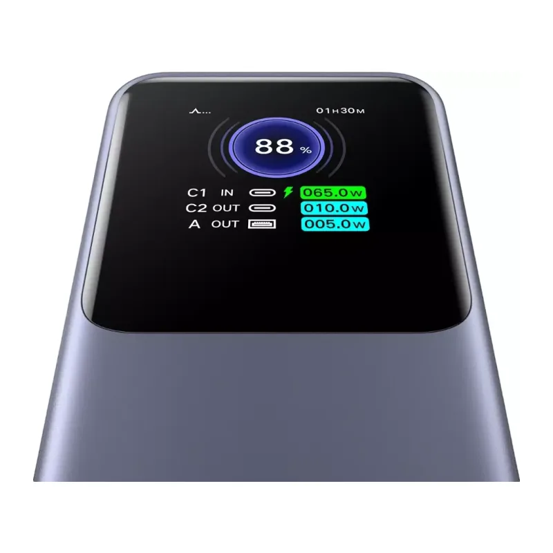 Портативное зарядное устройство Ugreen PB722 Space Gray (35525B)