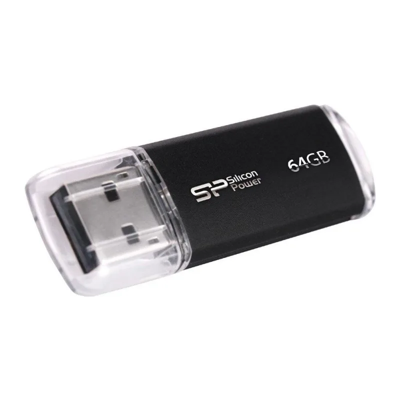USB Flash-накопитель Silicon-Power Ultima II I-Series 64Gb черный (SP064GBUF2M01V1K)