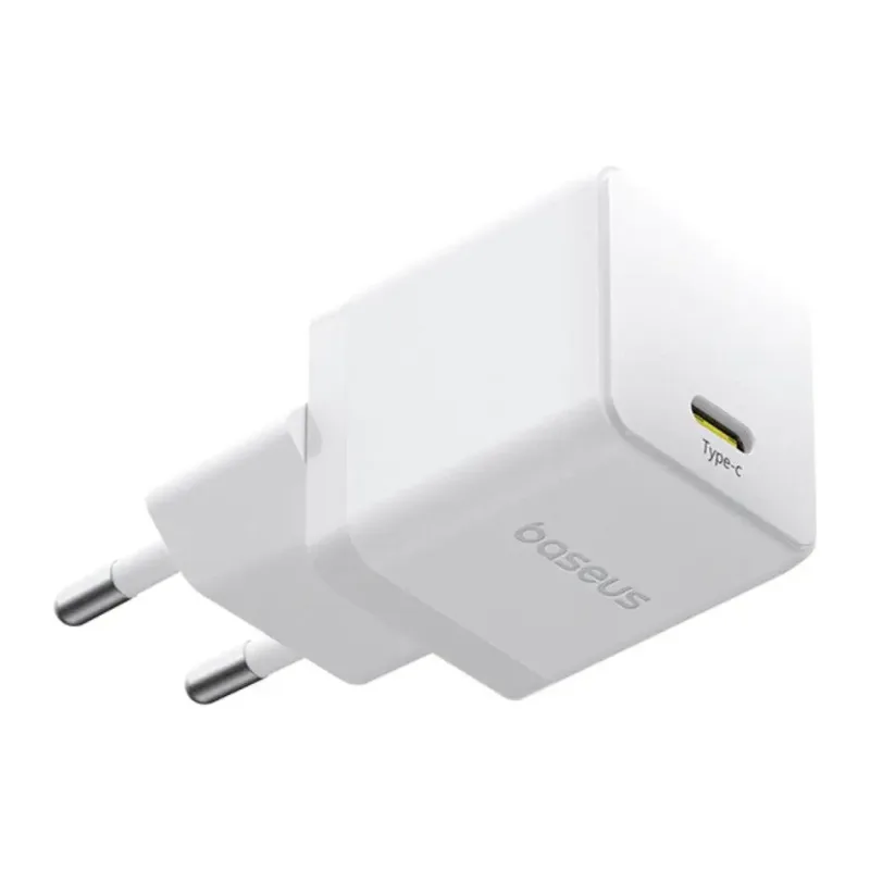 Сетевое зарядное устройство Baseus Palm 30W EU Moon White (P10111605213-00)
