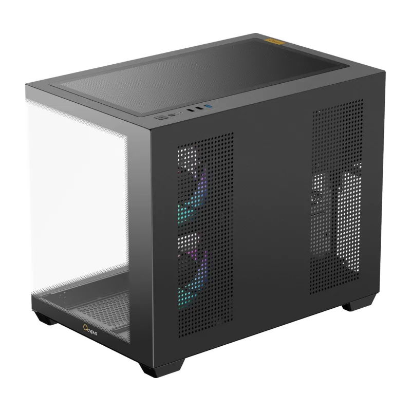 Корпус Ocypus Gamma C54 BK ARGB без БП черный (Gamma-C54-BKD300XX-GL)