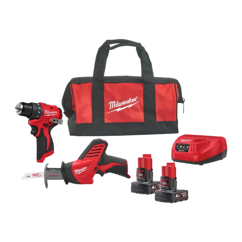 Набор инструментов Milwaukee M12BLPP2A-402B (4933499692)