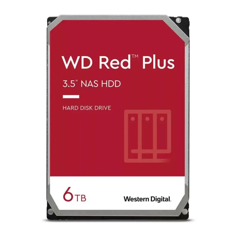 Жесткий диск WD Red Plus 6TB (WD60EFPX)