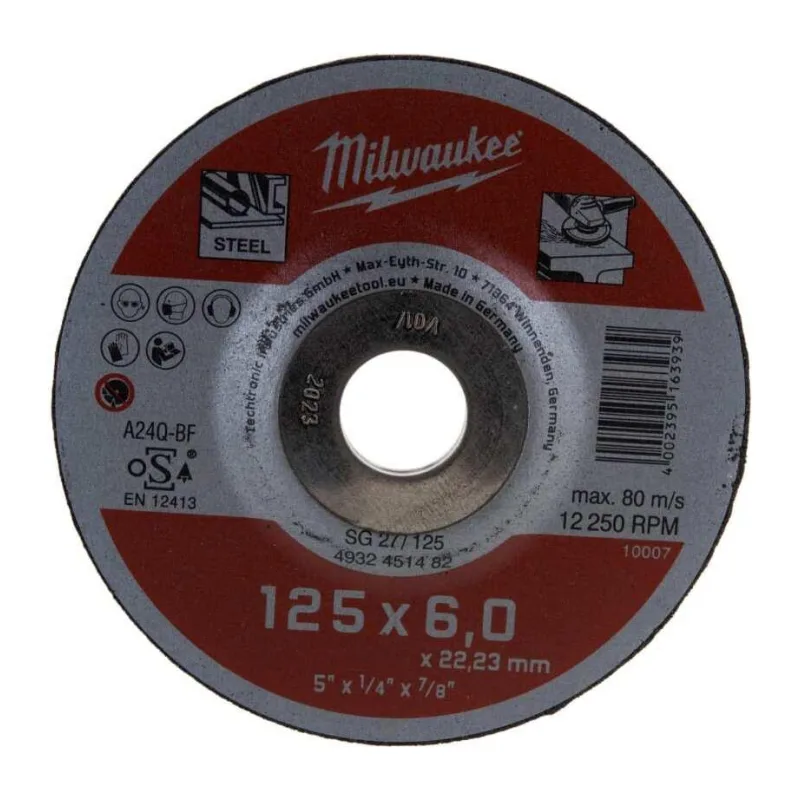 Шлифовальный диск Milwaukee 4932451482