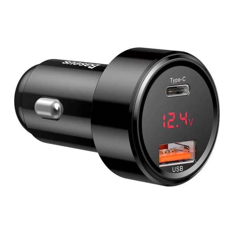 Автомобильное зарядное Baseus Magic Series Black (CCMLC20C-01)