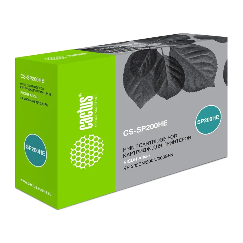 Картридж Cactus CS-SP200HE Black