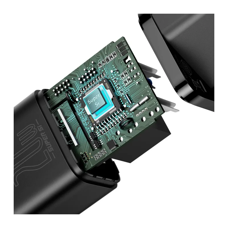 Сетевое зарядное устройство Baseus Super Si 20W EU Black (CCSUP-B01)