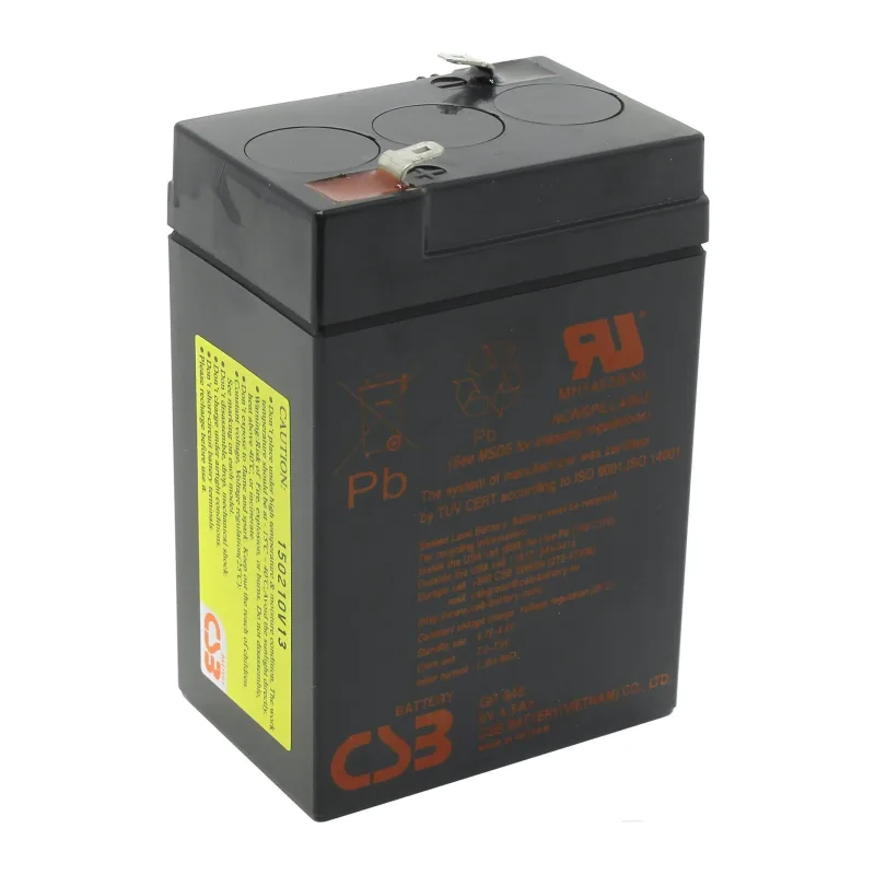 Аккумулятор для ИБП CSB 6V/4.5Ah (GP 645)