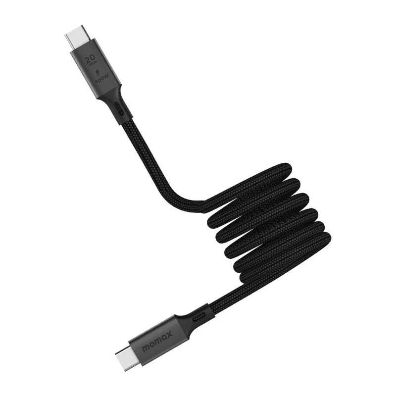 Кабель Momax Mag.Link DC51D USB-C/USB-C 1м Black