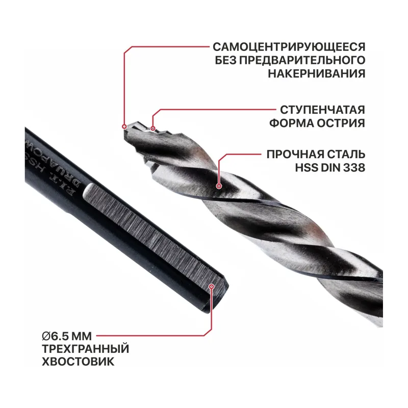 Сверло P.I.T. AMED16-0006A