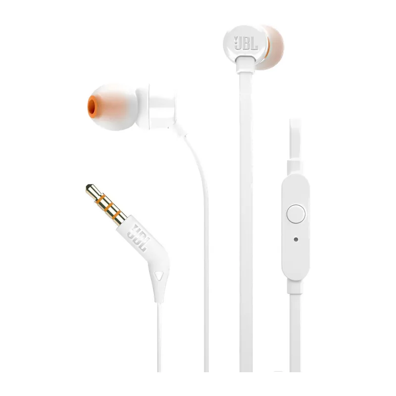 Наушники JBL Tune 110 белый (JBLT110WHT)