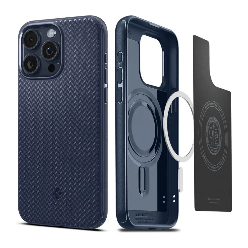 Чехол Spigen Core Armor для iPhone 15 Pro синий (ACS06737)