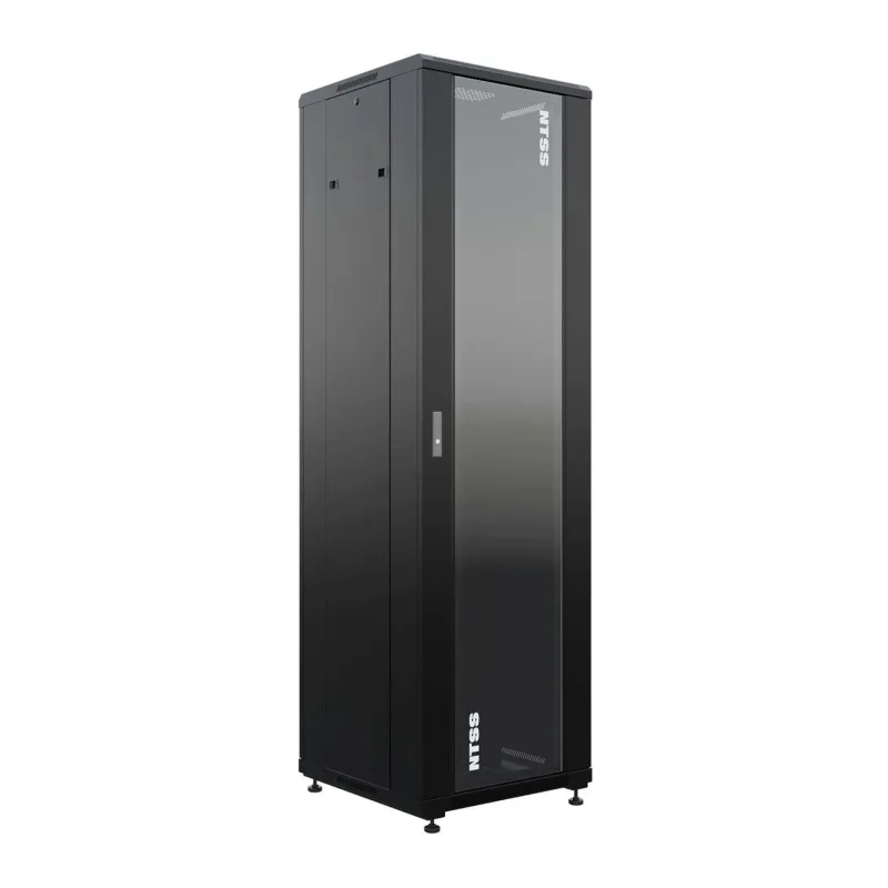 Шкаф коммутационный NTSS Премиум NTSS-R42U6060GS-BL черный